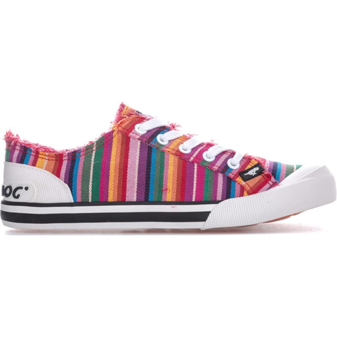 Rocket Dog Jazzin Eden rode sneakers met strepen voor dames