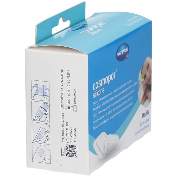 Hartmann Cosmopor® Silicone 7,5 x 5 cm 901111 Combinatieverpakking