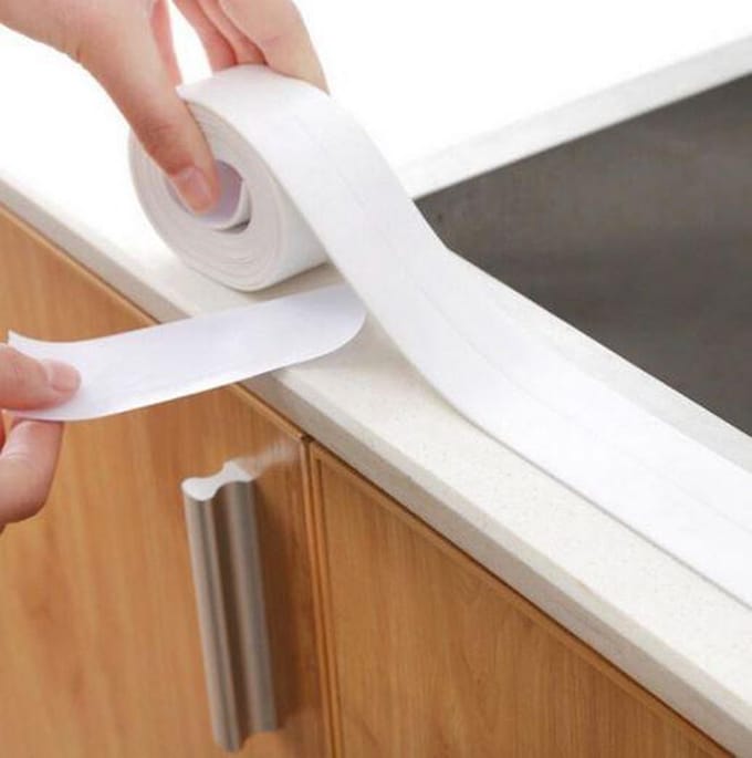 Waterproof tape 3.2 meter / 3.8 cm keukentape badkamertape