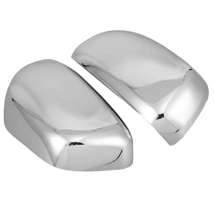 2 stuks Achteruitkijk Zijspiegel Cover Kap ABS Verchroomde Decoratie Geschikt voor RAV4 2006?2008 white