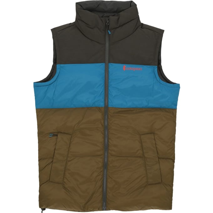 Solazo donsvest Mouwloos donsvest voor heren Bos/golf