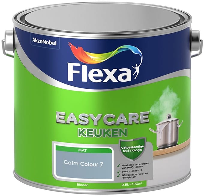 Flexa - Easycare Keuken - Calm Colour 7 - Mengverf - 2,5 L
