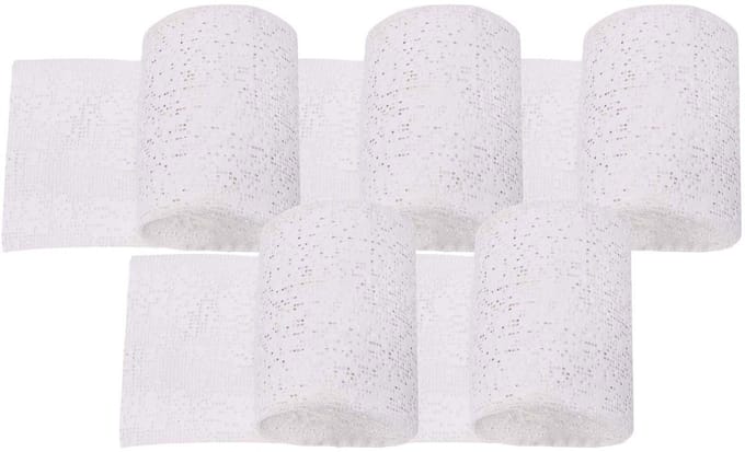 Colorations gipsrol creatief speelgoed 10cm x 3m, 5 stuks.