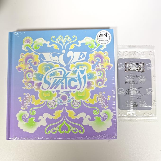 IVE - [IVE SWITCH] 2e EP Album+SR Pre-order Cadeaubon Spin off +1 SR POB