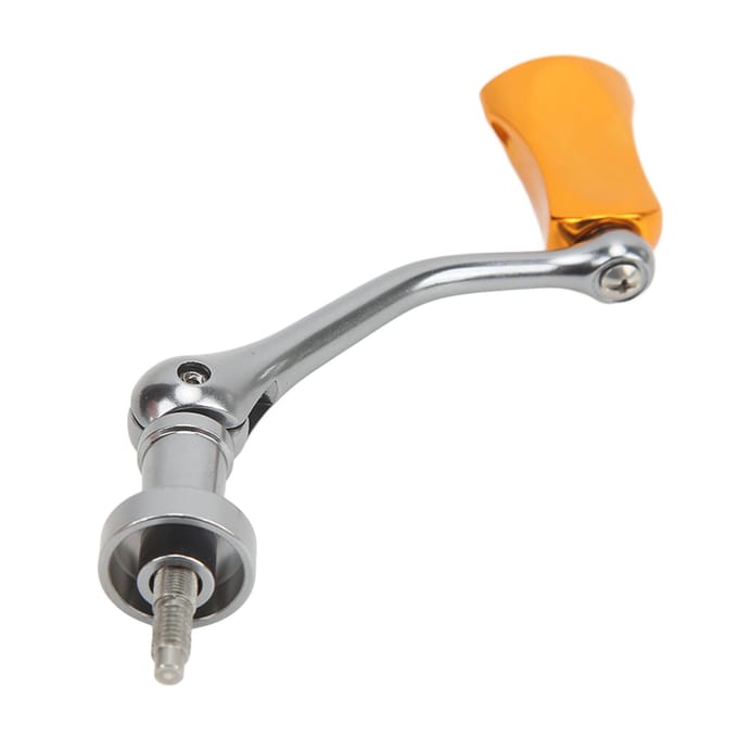 Poignée de moulinet de pêche en alliage d'aluminium pour la pêche Accessoire de pêche pour les passionnés de pêche Or or
