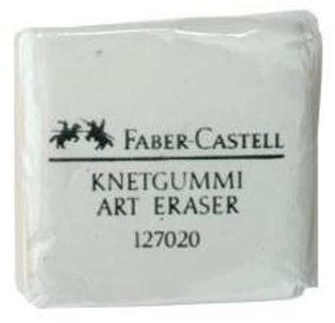 Faber-Castell 127154 vlakgum Wit 1 stuk(s)