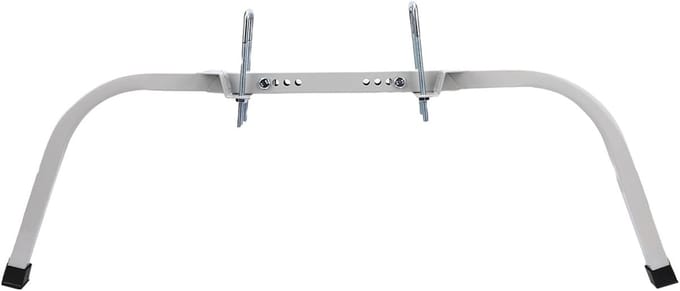 Ladder Stabilisator - Goot Beugel - Veilig Werken - Verlengde Arm - 75 cm - Zilver