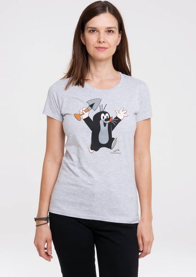 Logoshirt Print T-Shirt Der kleine Maulwurf