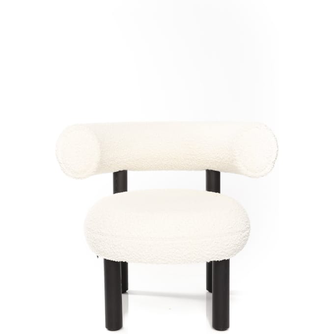 Tom Dixon Fat loungestoel Hout - zwart - TomDixonElleSaccho0200