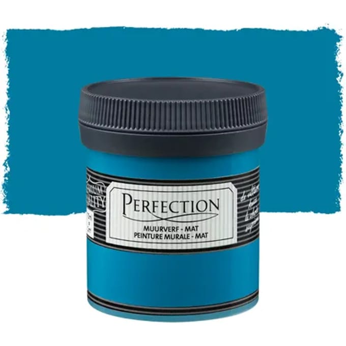 Perfection Ultradekkend Verftester - Mat - Petrol Blue - 75ml