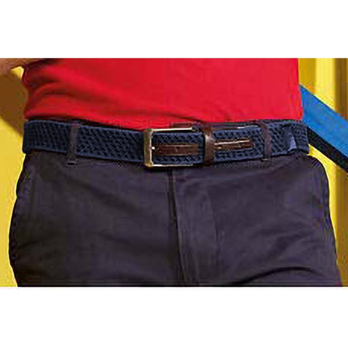 Asquith & Fox Heren Vintage Wash Canvas Riem (Marine)