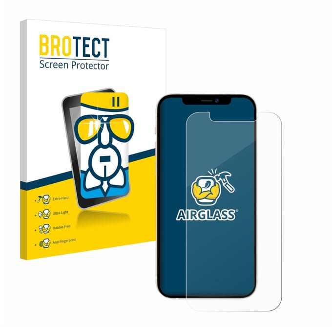 Screenprotector voor Apple iPhone 12 / 12 Pro Beschermglas transparant
