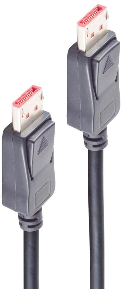 shiverpeaks Basic-S, 2 m, DisplayPort, DisplayPort, Mannelijk, Mannelijk, 7680 x 4320 Pixels