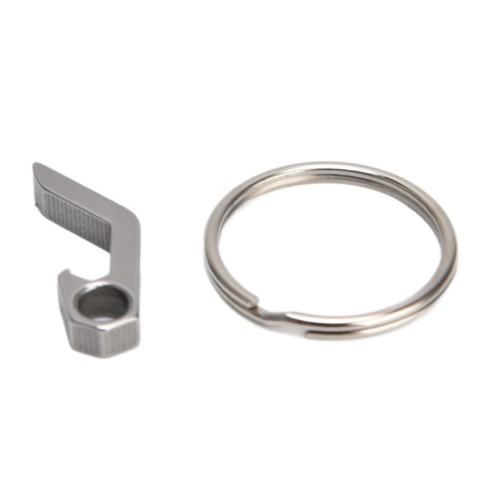 Bierflesopener Sleutelhanger Mini Sleutelhanger Klein Gereedschap Kamperen Mini Opener Bier Wijn Gereedschap gray
