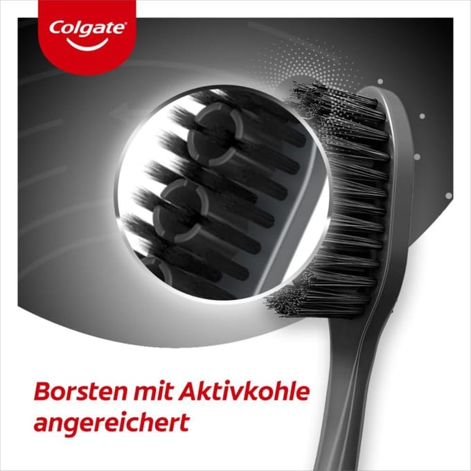 Colgate Aktivkhole 360° Medium Tandenborstel