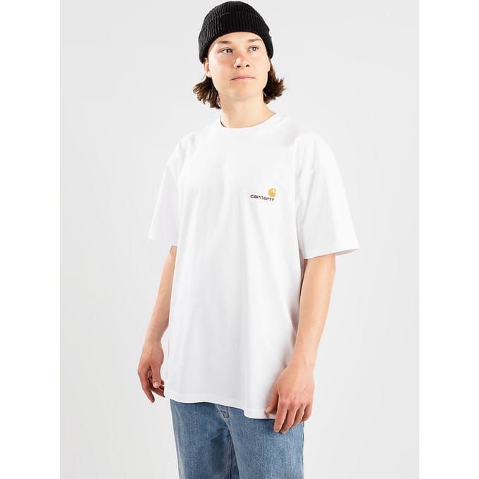 Carhartt WIP American Script T-Shirt wit