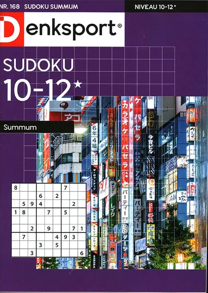 Denksport Sudoku Summum - 168 2024