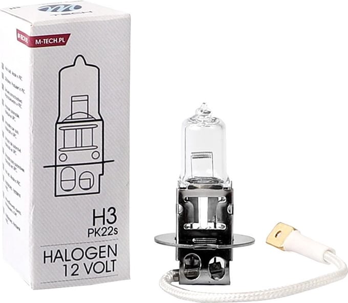 M-Tech - H3 12V 55W - Basic - Helder - 1 stuks