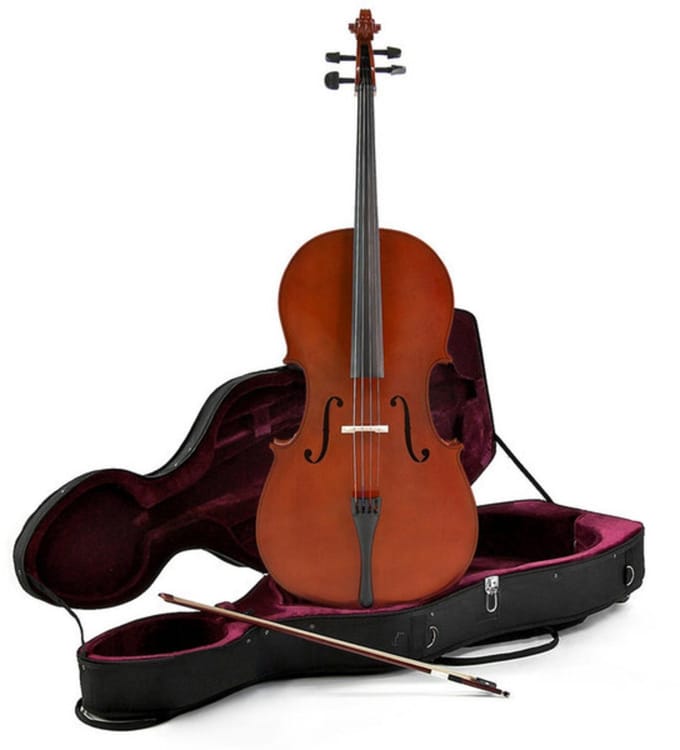 1/4 Studentencello met Koffer van Gear4music