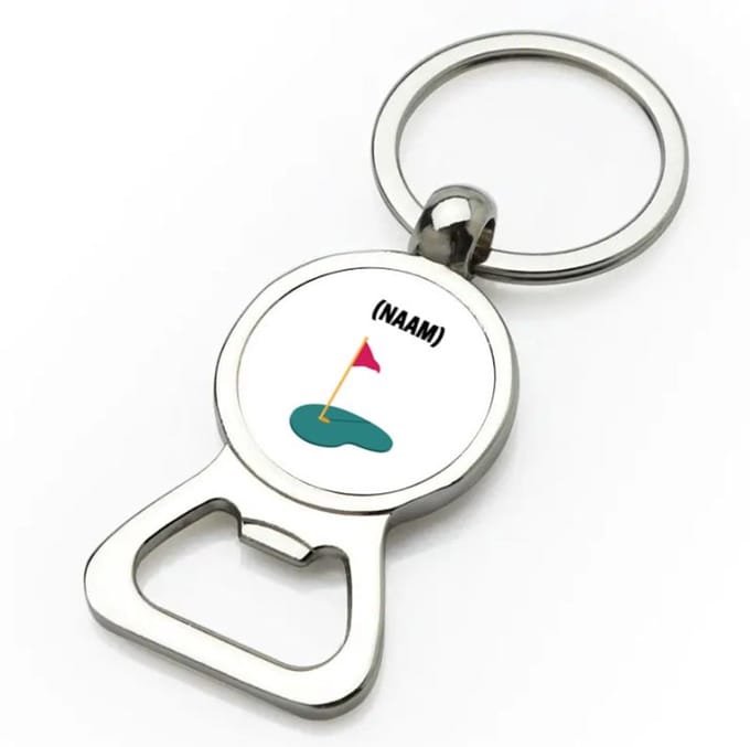 Akyol - golf met eigen naam flesopener - Golfen - golfer - sport - 9 bij 3 cm