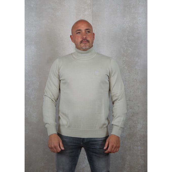 BOSS Coltrui Akiro Beige - Maat XXL - Heren - Pullovers