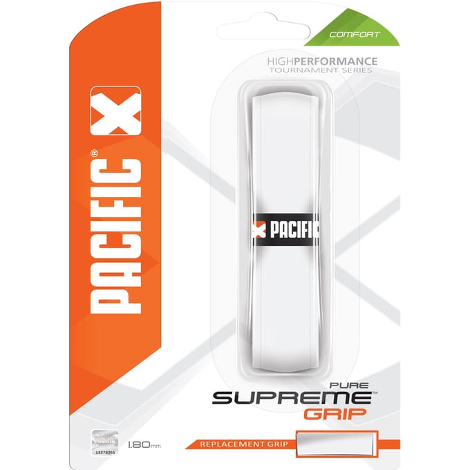 Pacific Supreme Grip Pure Verpakking 1 Stuk-Wit
