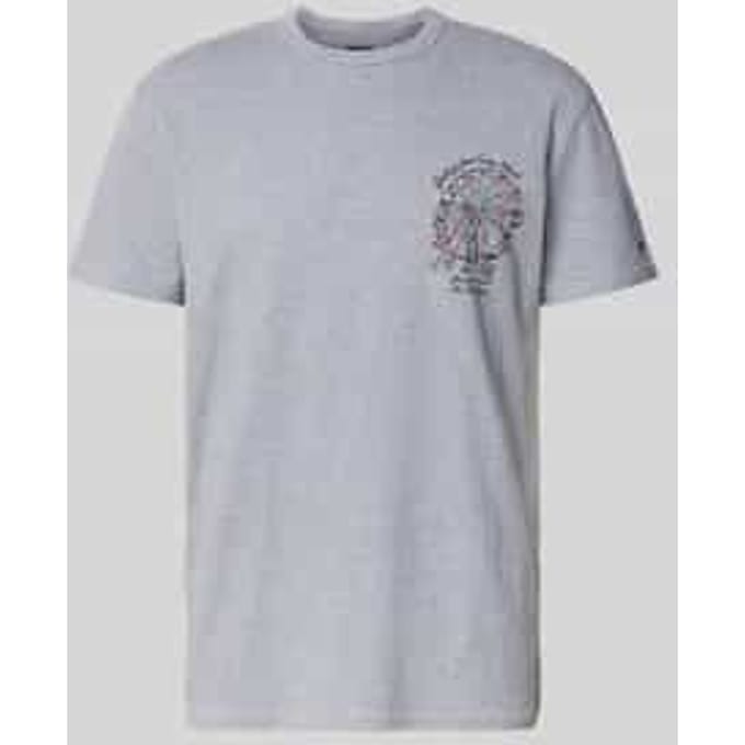 Regular fit T-shirt van puur katoen