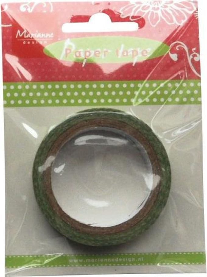 Marianne Design paper tape christmas dots - 1 stuk