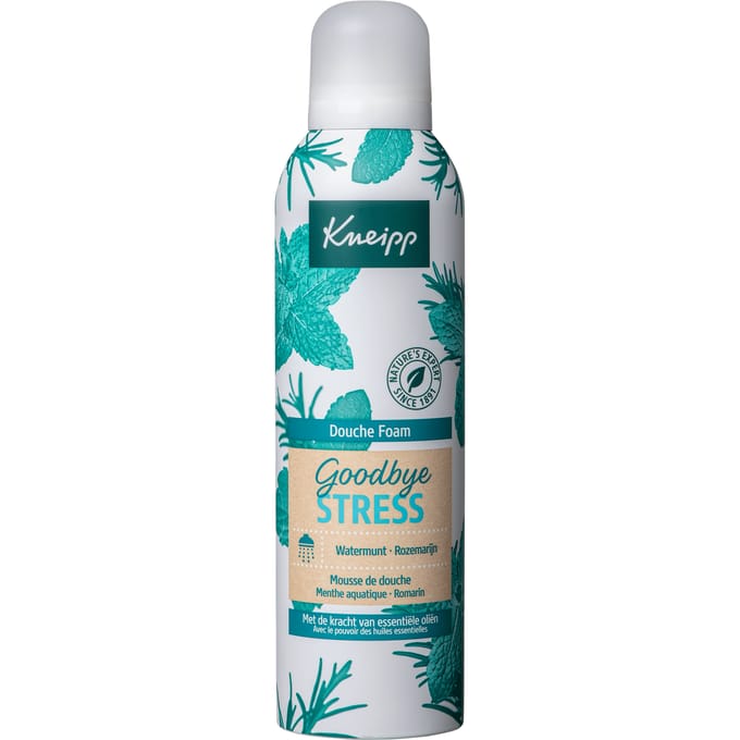 Kneipp Goodbye Stress - Douche schuim - Watermunt en Rozemarijn - 200 ml