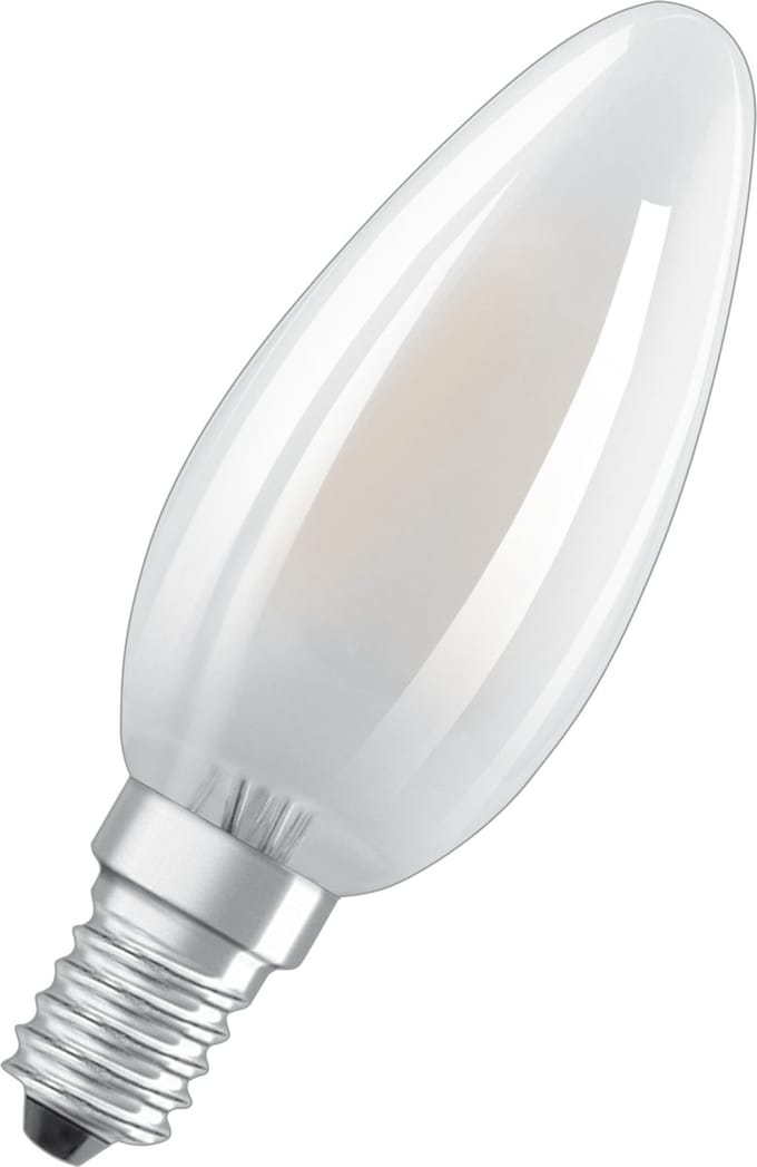 Osram LED spot LED Comfort candle frosted 470lm 3.4W/927 (40W) dimmable E14