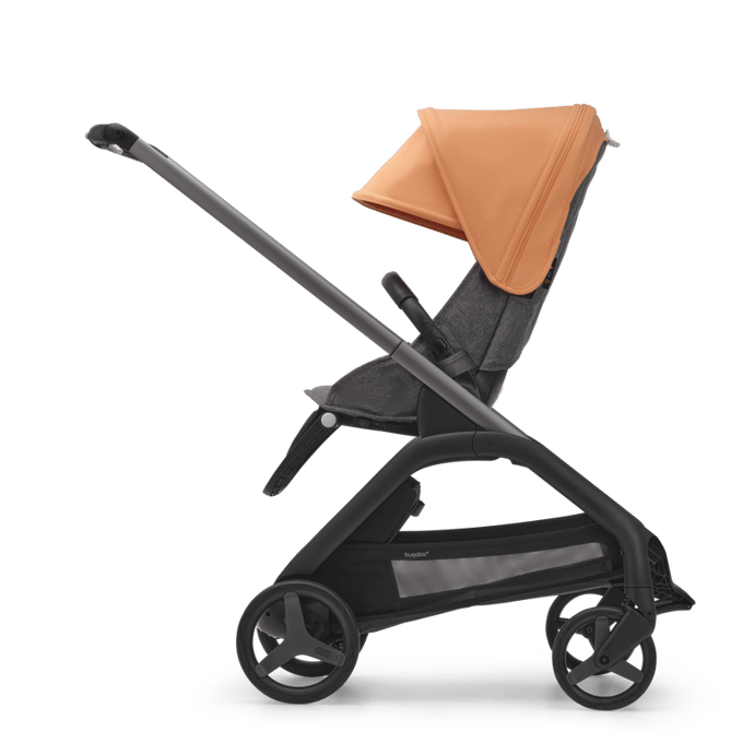 Bugaboo Dragonfly Kinderwagen - Grey Mélange Bekleding grey mélange bekleding