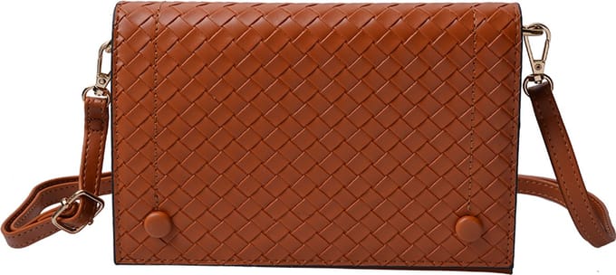 Juleeze Schoudertas 20x14 cm Bruin Polyurethaan