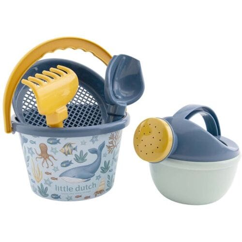 Little Dutch Strandset 9.5cm 5 dlg Ocean World Zand & strand