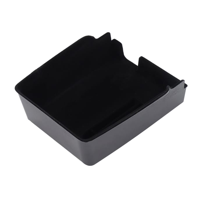 Achterste Middenconsole Organizer Bak Opbergdoos Auto Interieur Accessoires Vervanging voor Tesla Model black