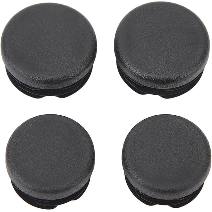 4 STUKS Motorfiets Frame Gat Afdekkappen Plug Kit Waterdicht Vervanging voor Ducati DesertX 2022 2023 black