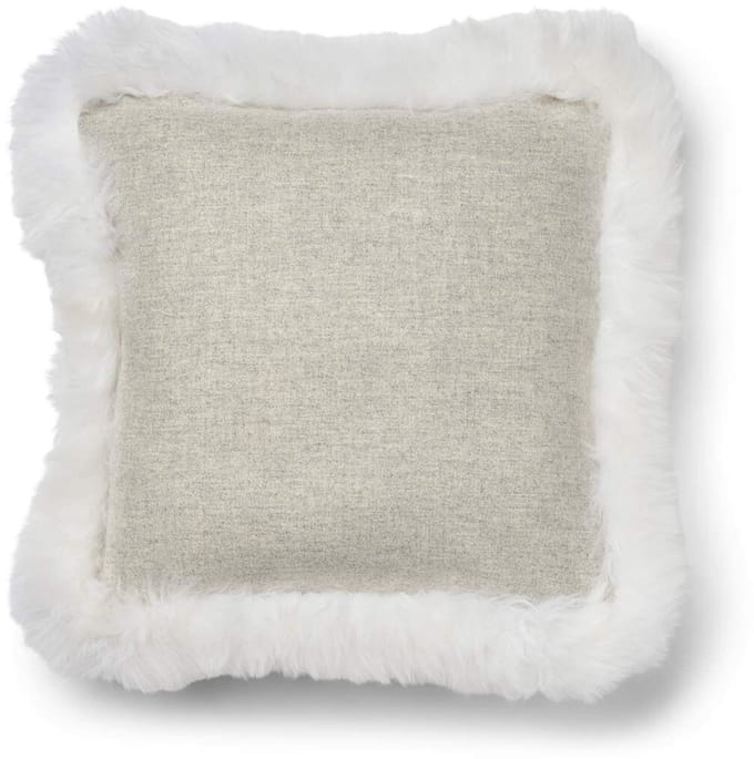 Sheepskin House - Wollen Kussen - LW rand - 52x52 cm