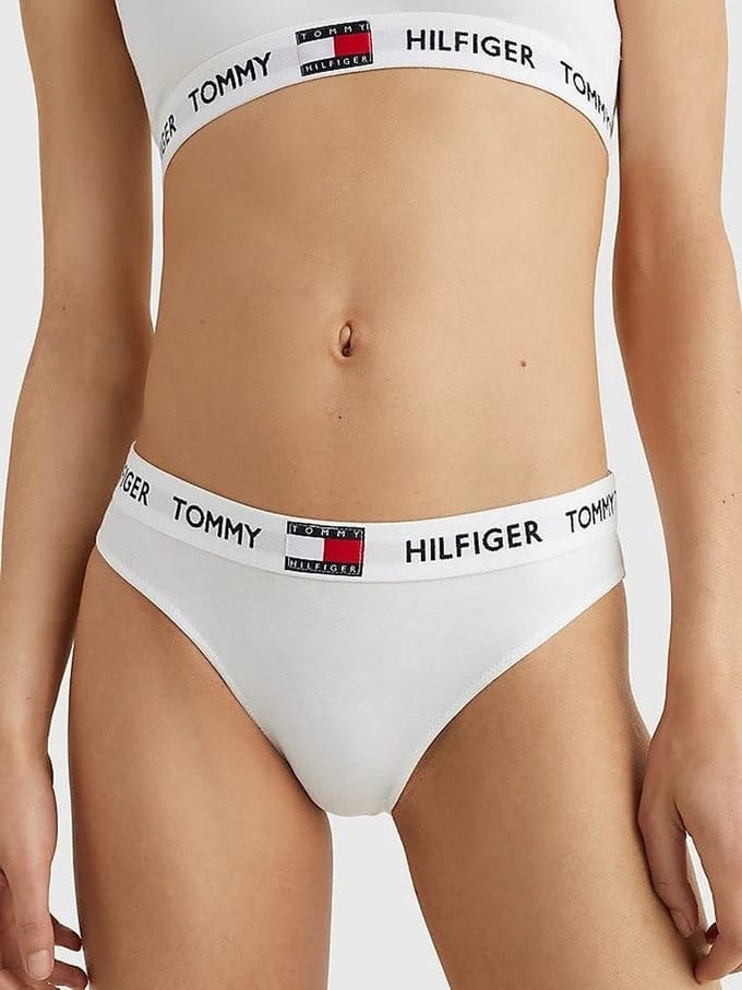 Tommy Hilfiger dames Tommy 85 bikini slip (1-pack) - wit