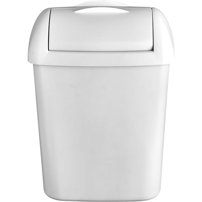 Dameshygiënebak Quartzline 8 liter wit 441408