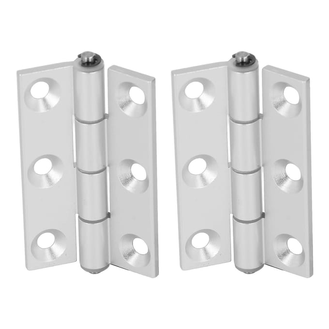 2 Stuks Platte Scharnier Vouwen Aluminium Profiel Hars Busassen Vierkant Deurbeslag