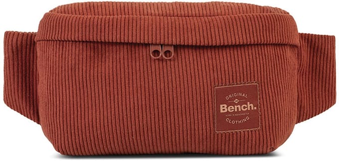 Bench Cord Fanny pack 23 cm - Unisex - rostbraun