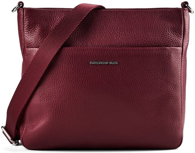 Mandarina Duck Mellow Crossbody tas Leder 27 cm - Dames - grape