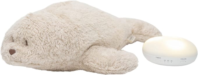 Moonie The Humming Seal Slaapknuffel - Sand