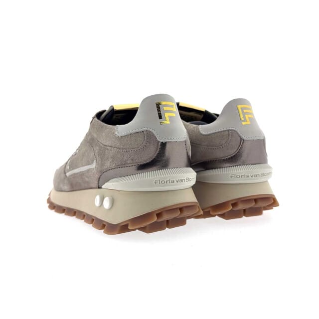 Floris Van Bommel Sfw-10084 Blokki Sneakers - Suède - Dames - Bruin - Maat 41