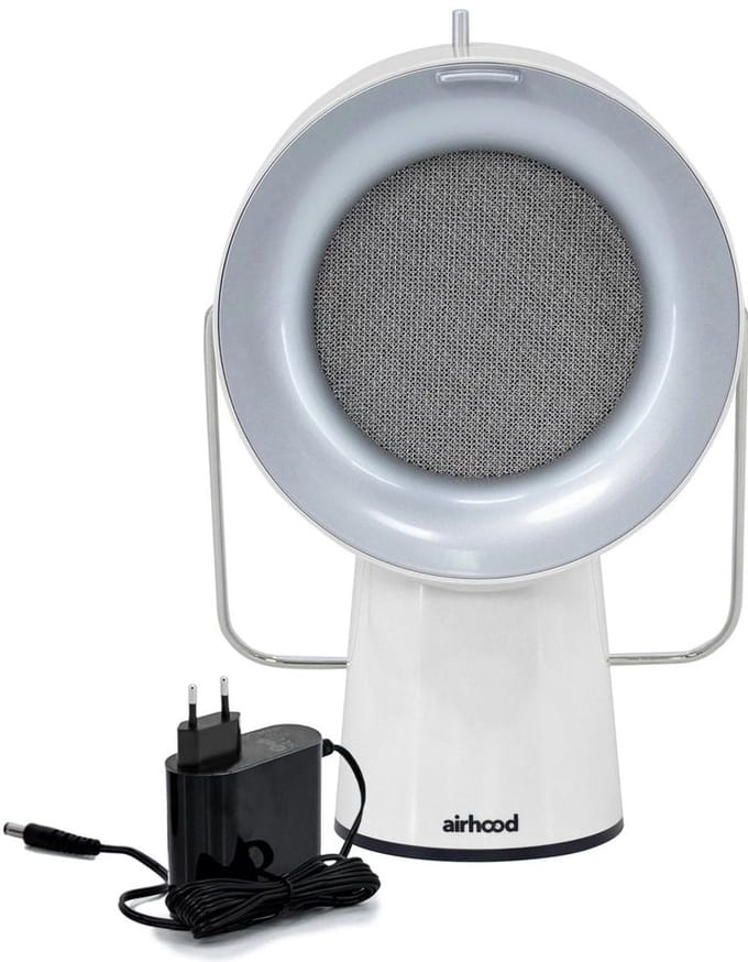 AirHood® Original | 's werelds eerste mobiele Afzuigkap | Ivory White | Wireless