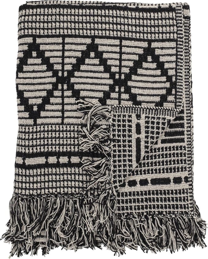 Bloomingville - Gutte Plaid - Cotton - 160x130 cm