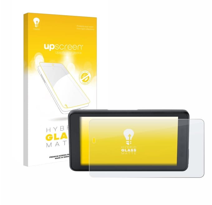 upscreen - Screenprotector voor BMW ConnectedRide Navigator - Folie Beschermfolie Beschermglas matte