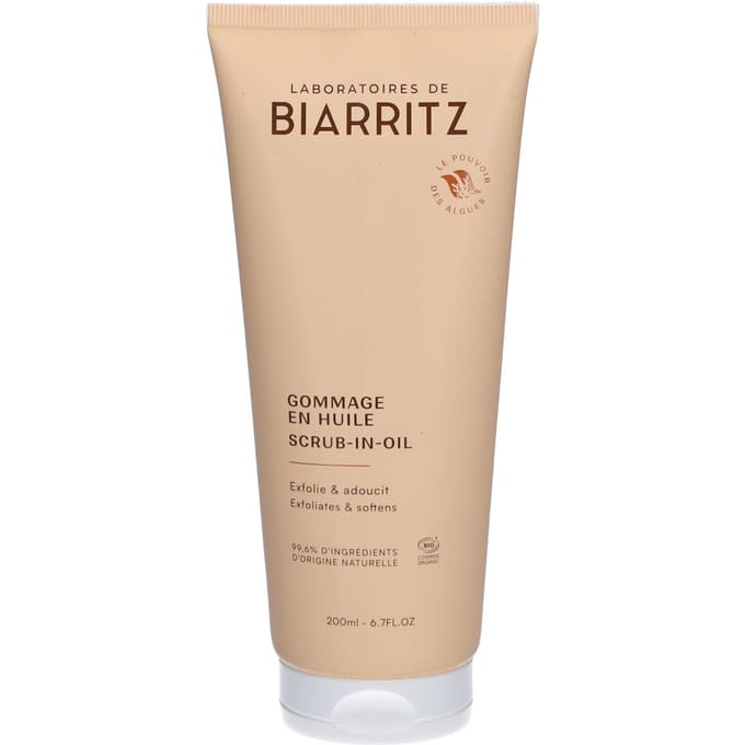 Laboratoires de Biarritz Océane Organic Lichaamsscrub 200 Crème
