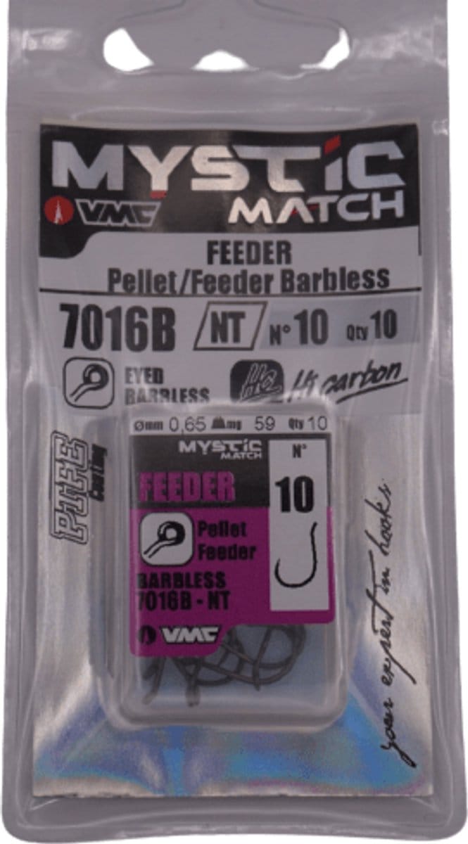 VMC 7016B-NT Pellet Feeder | Barbless #16