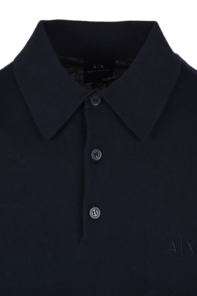 Armani Exchange Poloshirt KNIT POLO Set van 1