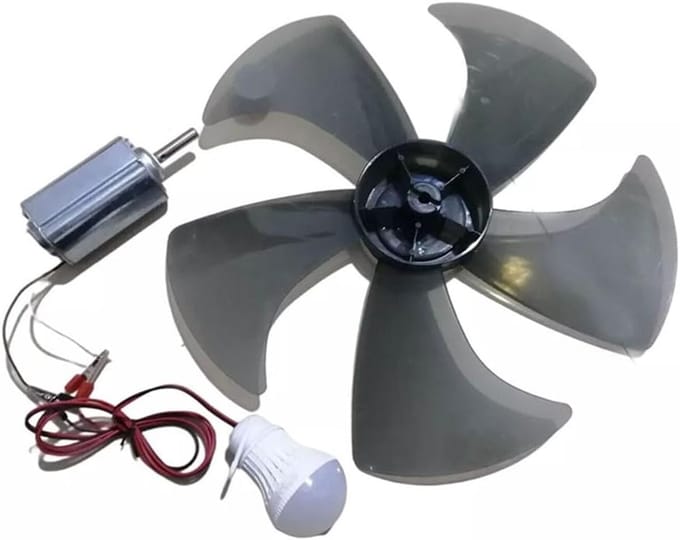 Windturbine Kit - Energie Generator - Thuisgebruik Buiten - Handslinger Opladen - 12 Volt 80 Watt